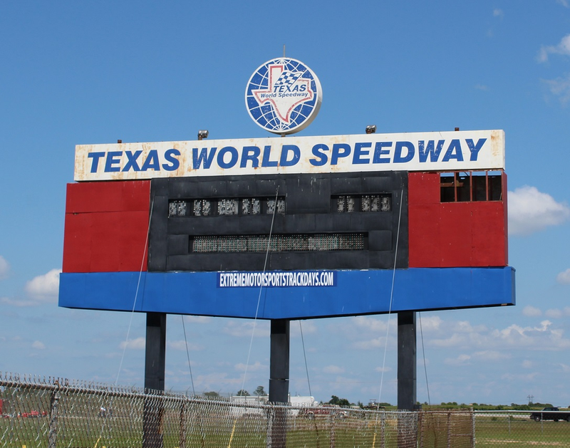 The once proud main scoreboard.